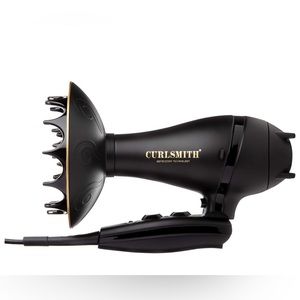 Hair dryer - Travel hair dryer with diffuser DEFRIZZION DRYER - TRAVEL EDITION